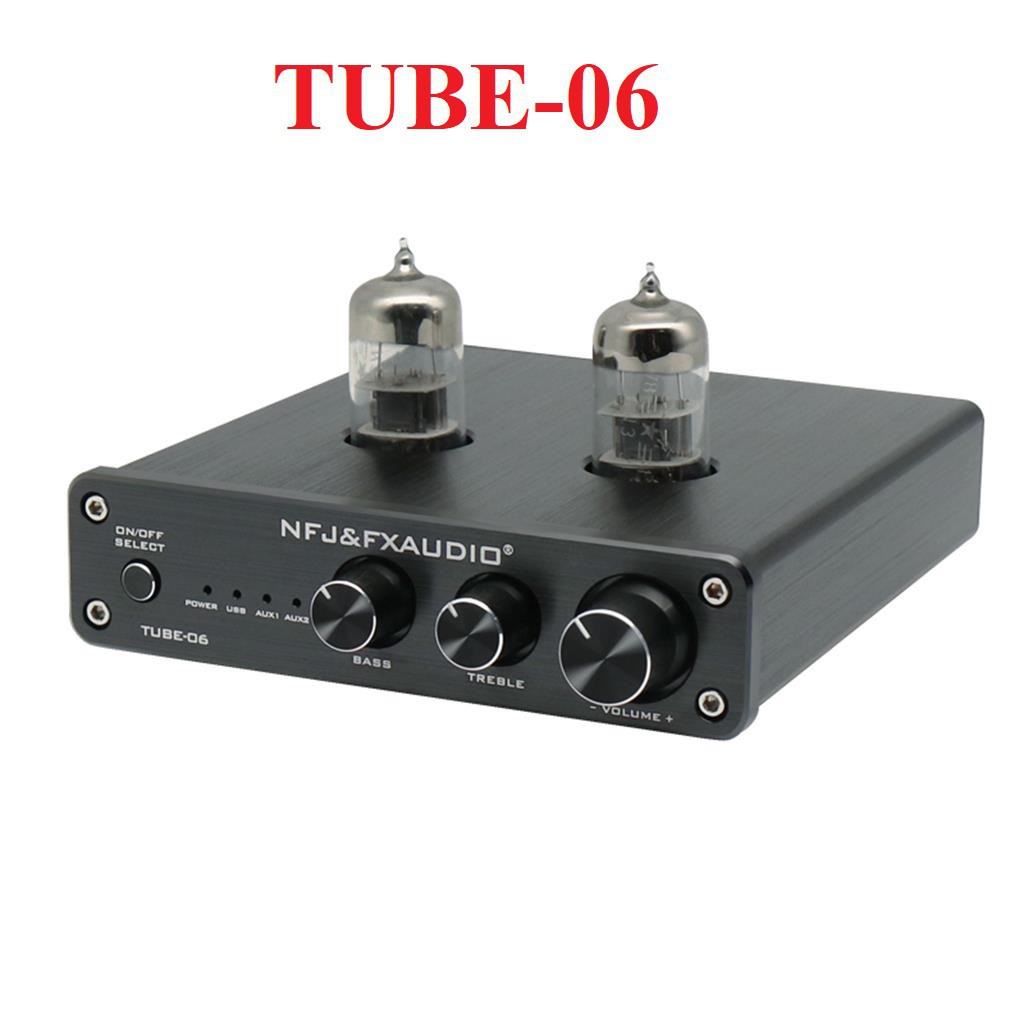 Âm Ly FX Audio TUBE-03 6J1 Preamplifier Đèn, Chỉnh Bass-Treble -dc3449