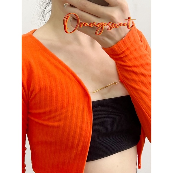 Áo Cardican Dây Xích Thun Dày Mát 4 màu