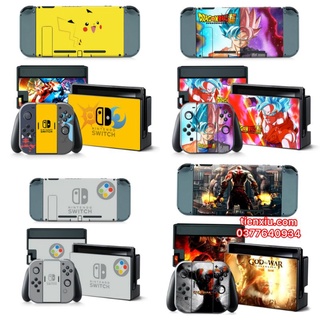 dán skin lụa nintendo switch đủ mẫu ạ Nintendo Switch