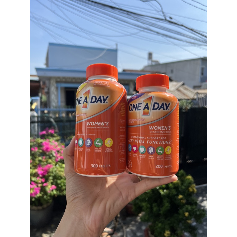 9/24 Viên One A Day Women’s. Lọ 200 viên và 300 viên ( Dành Cho Nữ )