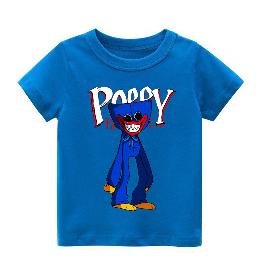 Áo thun cho bé huggy playtime 09, 4 màu, có size người lớn, Anam Store