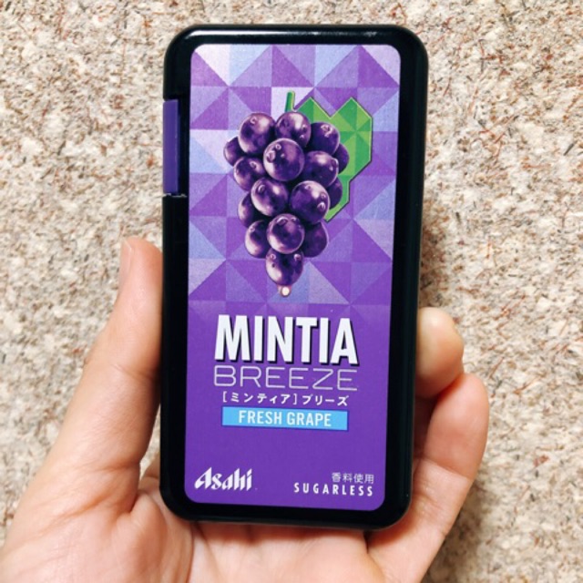 [CÓ SẴN - vị Nho]Kẹo Mintia Breeze mới ra siêu hot