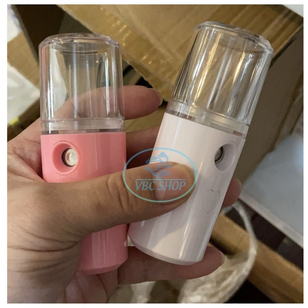 Máy Phun Sương Cầm Tay Mini Tiện Lợi, Xịt Khoáng Mini NANO dưỡng ẩm da mặt