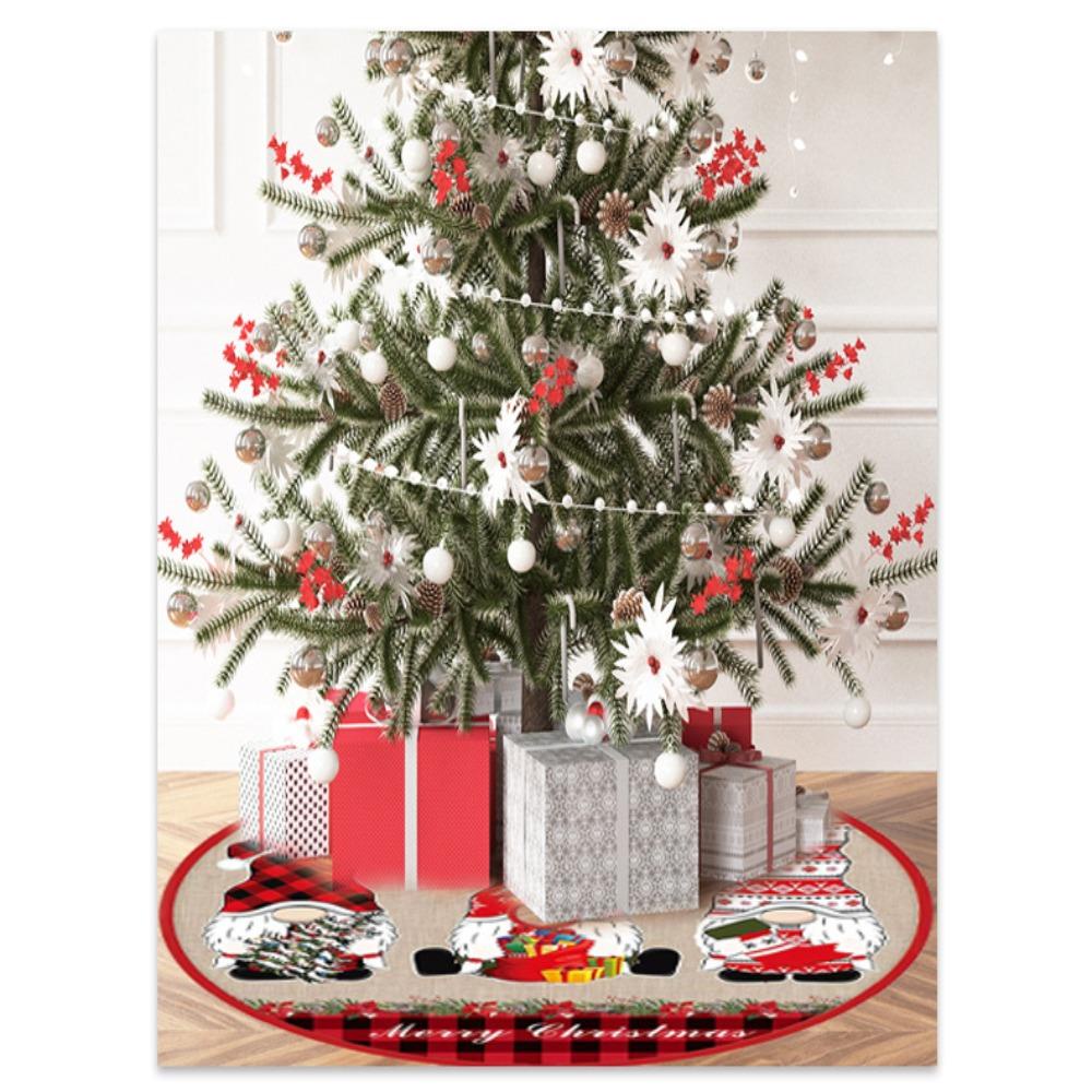 1 Thảm Lót Trang Trí Cây Thông Noel Dễ Thương