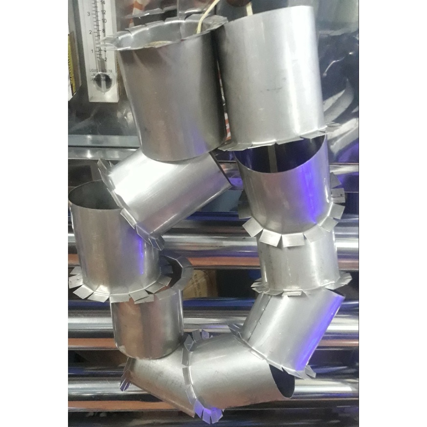 Phễu Thoát Nước Máng Xối Inox : Ø42, Ø49, Ø60, Ø76, Ø90, Ø114