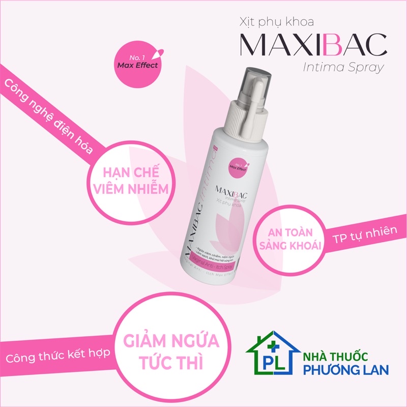 MAXIBAC INTIMA SPRAY - xịt phụ khoa