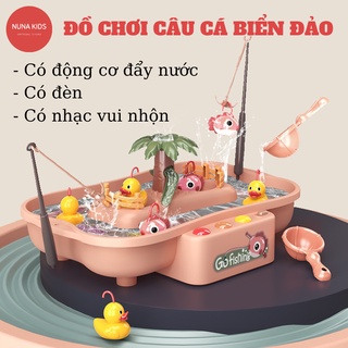 Đồ chơi câu cá cho bé Đồ chơi câu cá, câu vịt biển bảo cho trẻ em có nhạc có đèn TẶNG 3 viên pin