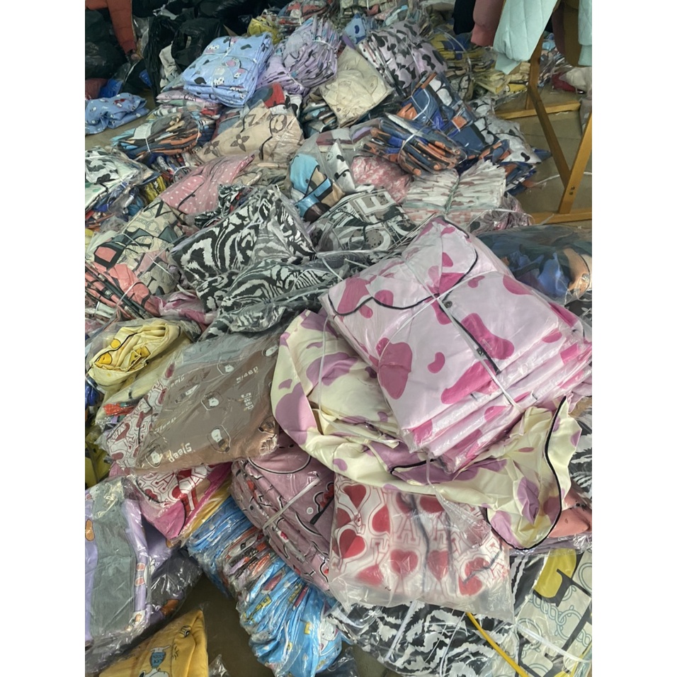 [XẢ KHO MẪU NGẪU NHIÊN ] Bộ pizama tay cánh dơi- NTHBOUTIQE