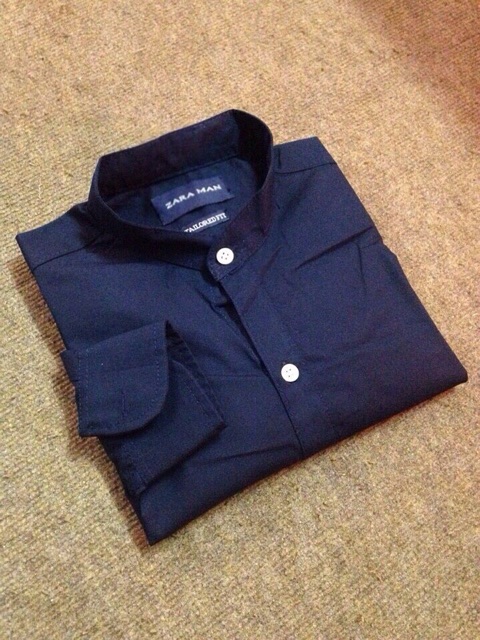 [TEDDY5 giảm 5%] Áo sơ mi nam cổ trụ VNXK thời trang (xám) | BigBuy360 - bigbuy360.vn