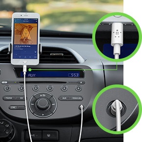 Cáp Belkin Chuyển Đổi Từ Lightning Sang AUX 3.5 - Hàng Chính Hãng - DAC - Mới 100% -Bảo Hành 12 tháng