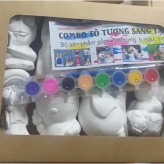 Combo 8 tô tượng cho bé, quà tặng cho bé