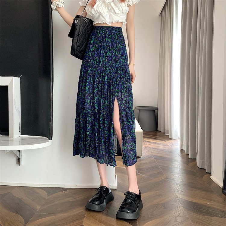 Chân Váy Midi Chữ A Lưng Cao 2 Màu Tùy Chọn Thiết Kế Mới Thời Trang Mùa Hè Dành Cho Nữ | BigBuy360 - bigbuy360.vn