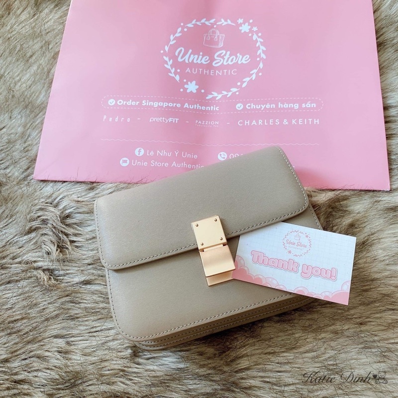 Thanh lí túi xách màu Almond siêu hot size 19