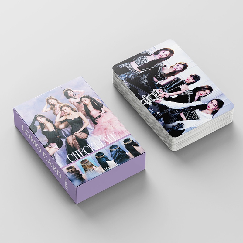 Hộp 55 Ảnh LOMO Card ITZY 2022