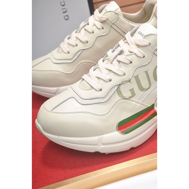 Giày sneaker thời trang nam nữ da thật mẫu mới Gucci = GC thiết kế siêu xinh.