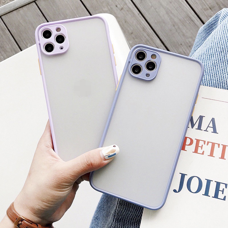 Ốp lưng iphone  Nhám Mờ  Màu 6plus/6s/6splus/7plus/8/8plus/x/xs/11/12/pro/max/plus/promax/Shin/Case/Miin/Shop/awifi