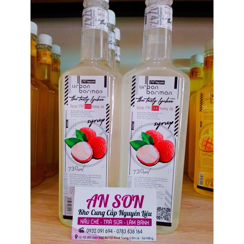 Urban Barman Syrup 1747-730ml