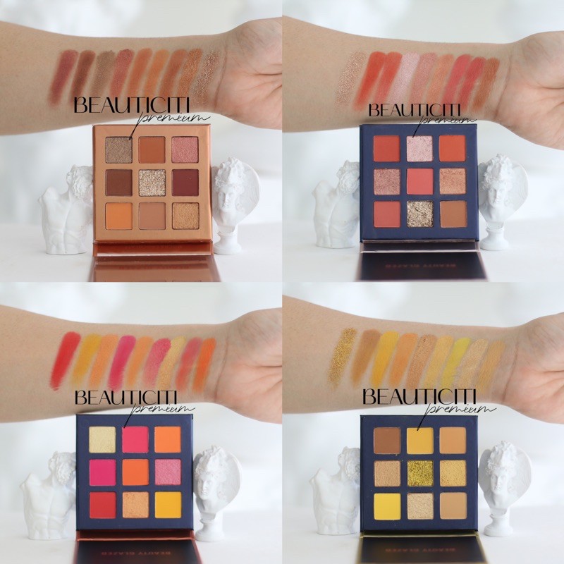 BẢNG PHẤN MẮT NHŨ LÌ 9 Ô BEAUTY GLAZED BRIGHT EYESHADOW