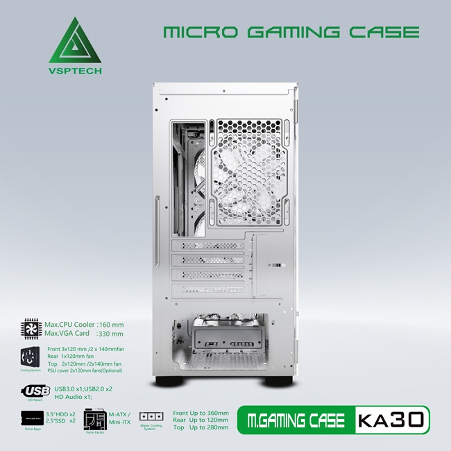 Vỏ Case VSP KA30 WHITE