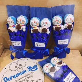 Bó Hoa Gấu Bông Doremon Doraemon