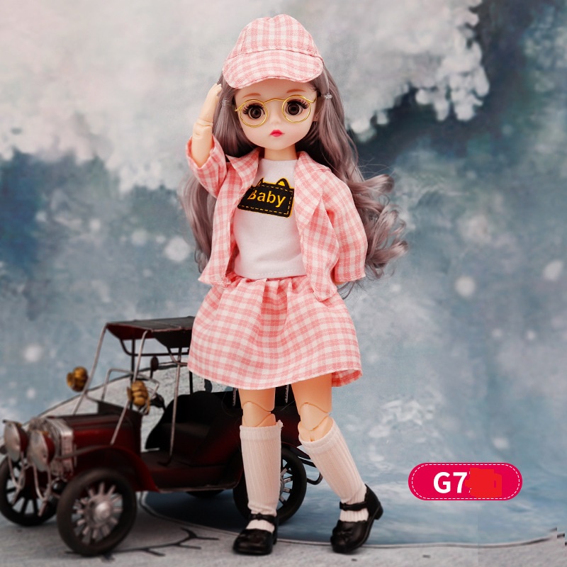 Búp bê barbie size 30cm mắt nhắm mở linh hoạt, đồ chơi yêu thích, quà tặng cho bé