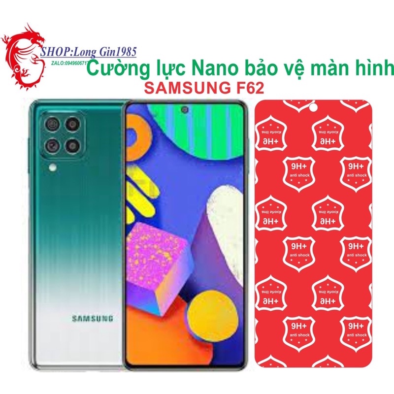 Samsung F62 Cường lực Nano chống va đập chống trầy xước