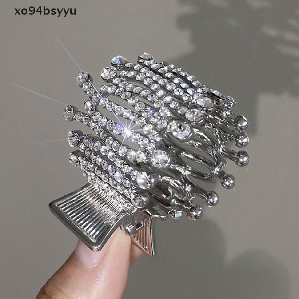 Kẹp Tóc Đính Đá Ngọc Trai Nhân Tạo Xo94Bsyu Thời Trang Cho Nữ VN