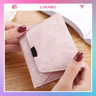 Ví nữ nhiều ngăn mini cầm tay đựng tiền nhỏ gọn bỏ túi LUKAMO VD222