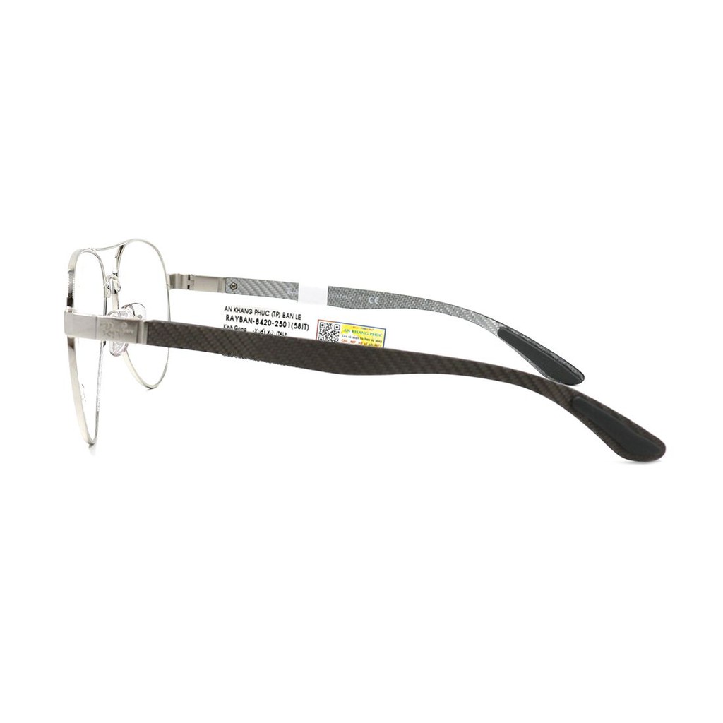 (Hàng chính hãng) Gọng kính nam nữ Rayban RB8420 (58it) màu sắc thời trang, thiết kế dễ đeo bảo vệ mắt