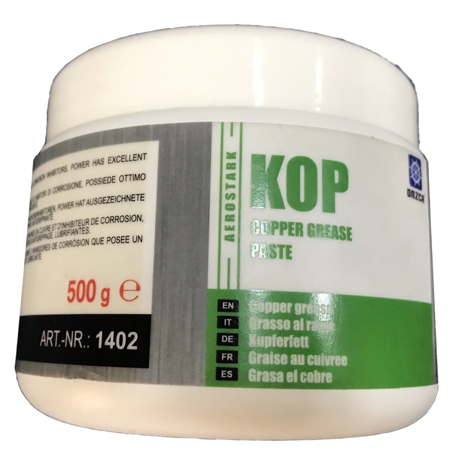 MỠ BÒ ĐỒNG CHỊU NHIỆT CAO ĐẾN 1100 ĐỘ C, DẠNG ĐẶC MC1401 ONZCA KOP COPPER GREASE PASTE 500G