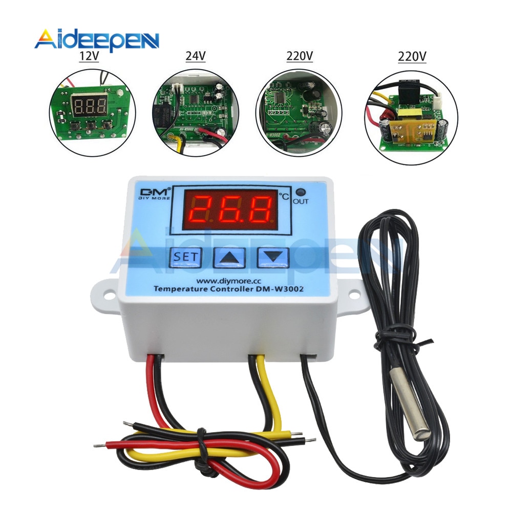 Đầu Điều Khiển Nhiệt Độ Có Màn Hình Lcd Xh-W3002 Dc 12v 10a 12v 24v 220v | BigBuy360 - bigbuy360.vn