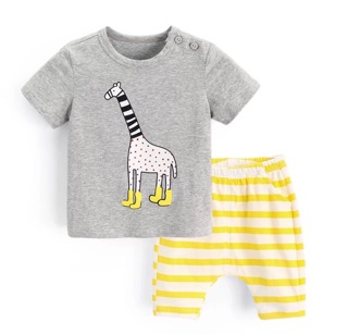 Bộ hè bé trai cotton đẹp