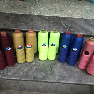 set 3 cuộn Tơ vắt sổ 150d