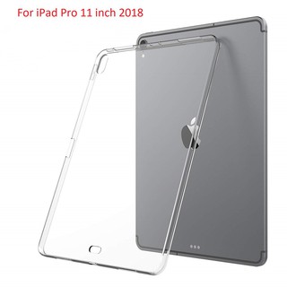 Ốp lưng silicon iPad Pro 2018 màn hình 11 inch  TLC CAS2018-11 (Trắng trong suốt)