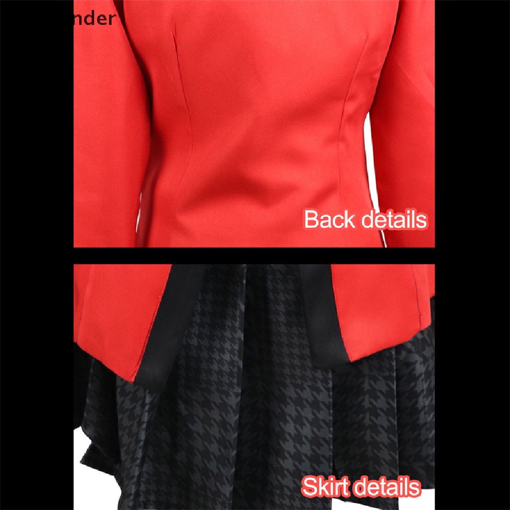 rt Full Set Kakegurui Jabami Yumeko Saotome Meari School Uniform Cosplay Costume n