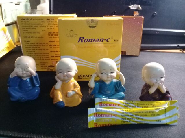 Royalpluz-  Hàng thay thế Roman - C ( sữa ong chúa, vit C, vit E) sáng da | Thế Giới Skin Care