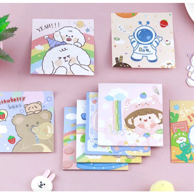 giấy ghi nhớ cute