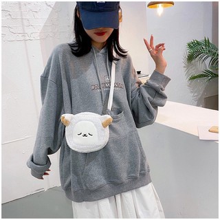 TÚI ĐEO CHÉO CÚN,CỪU ⚡️LÔNG TEDDY BEAR⚡️HOTTREND🔥