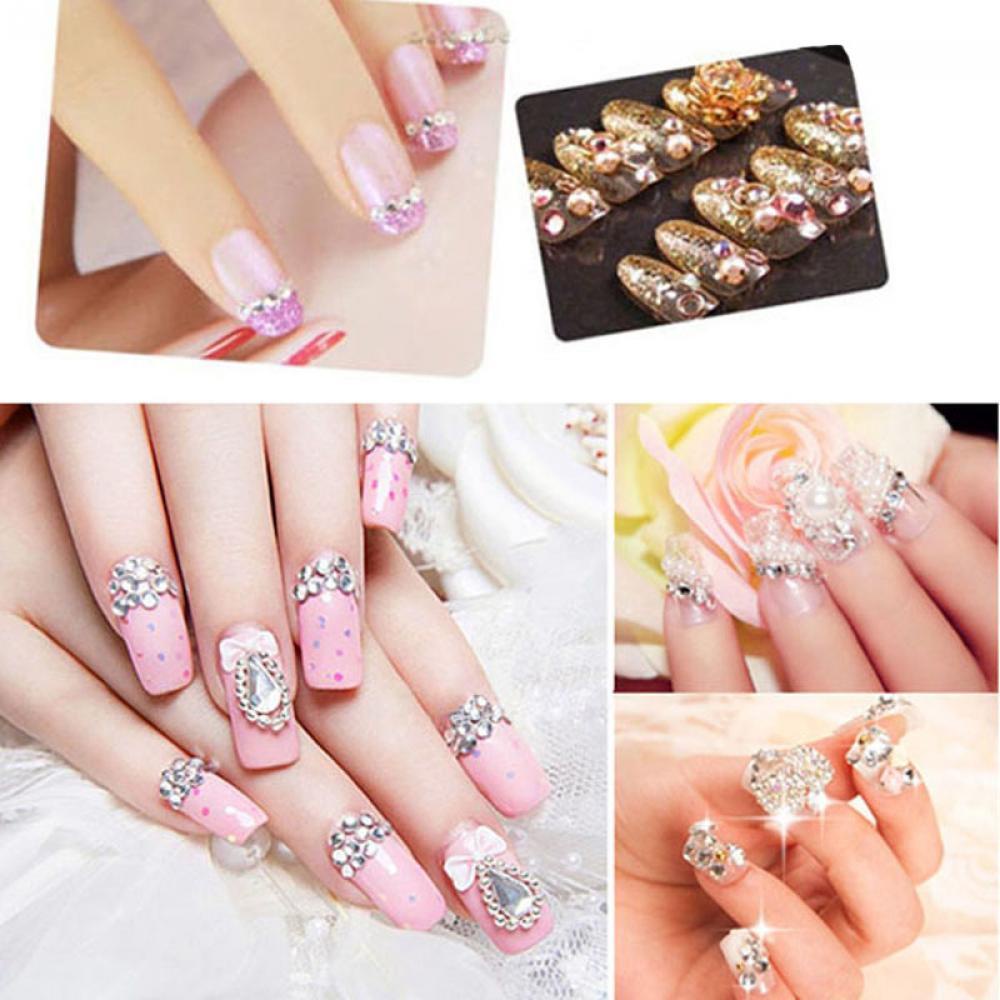 Hộp Phụ Kiện Trang Trí Móng 3D Mới