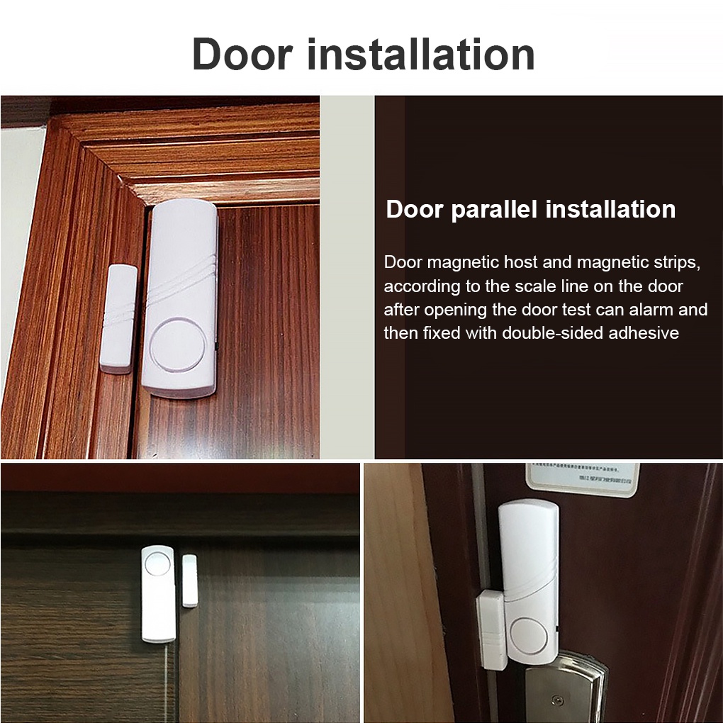 Chuông báo động không dây gắn cửa ra vào chống trộm an toàn