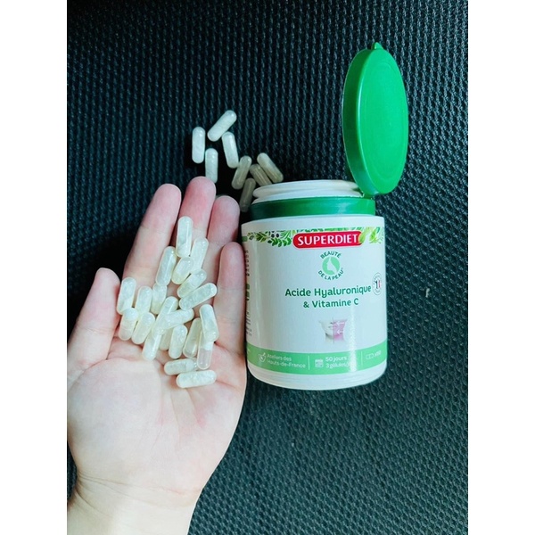 Viên Uống Cấp Nước,Sáng Da SUPERDIET 150viên Mẫu Mới date 6/24