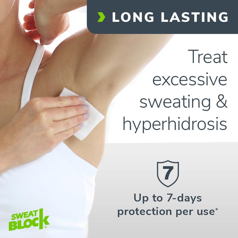 Gói SweatBlock ngăn ra mồ hôi nách hiệu quả 100% - khử mùi hôi nách - cho 7 ngày khô ráo ngay từ lần đầu sử dụng | BigBuy360 - bigbuy360.vn