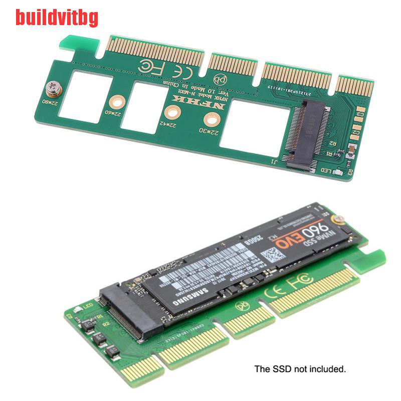 Thẻ Chuyển Đổi Nvme M.2 Ngff Ssd Sang Pci-E Pci Express 3.0 16x X4 Gvq