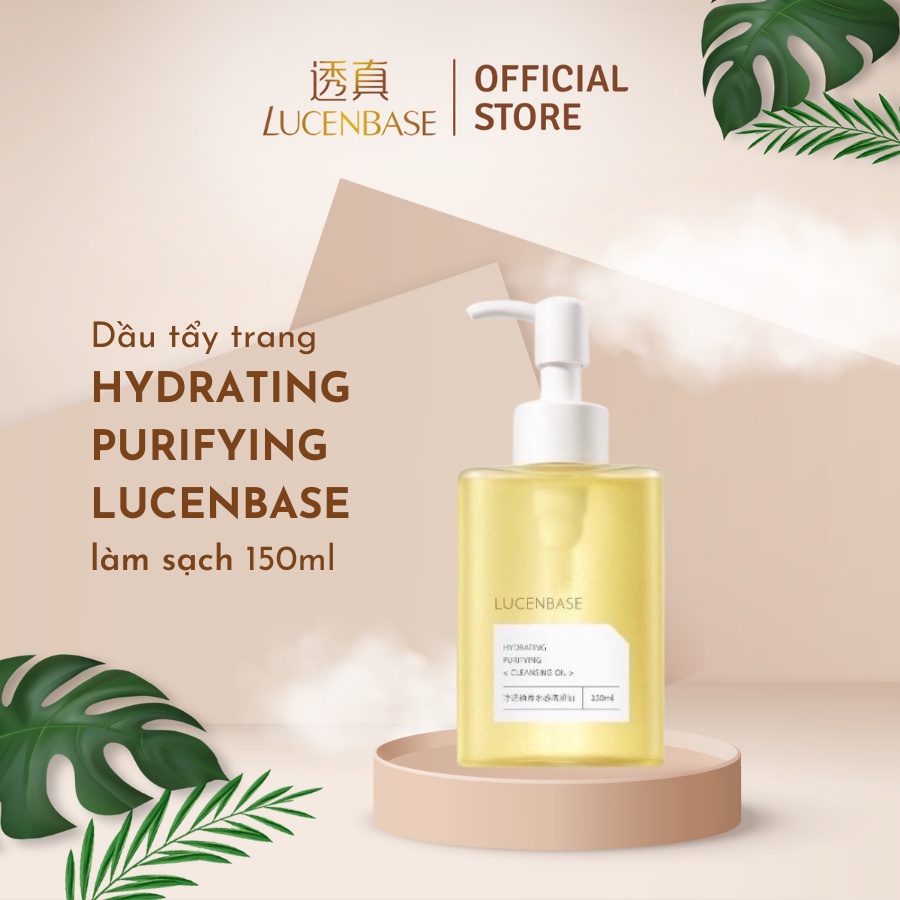 Dầu tẩy trang Hydrating Purifying LUCENBASE 150ml làm sạch sâu