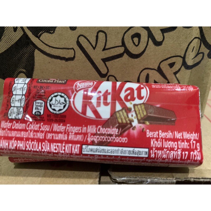 Combo 2 thanh socola Kitkat (2*17g)