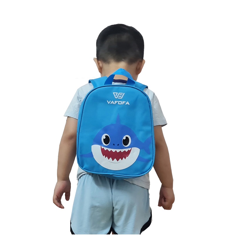 Balo cho bé mầm non balo trẻ em mẫu giáo đi nhà trẻ [ Daddy Shark ] VAFOFA  KGB005