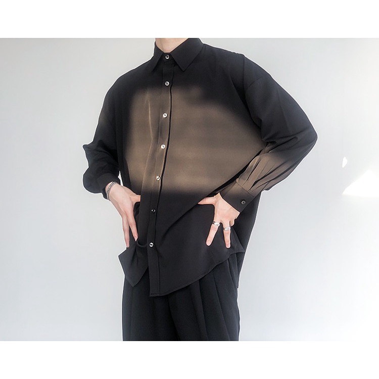 Áo sơ mi form rộng dài tay nam nữ 4M OFFICIAL, áo sơ mi trắng nữ nam basic unisex | BigBuy360 - bigbuy360.vn