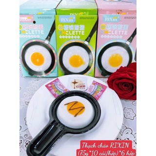 1 cái Thạch pudding chảo trứng ốp la RIXIN OMELETTE siêu hot hit