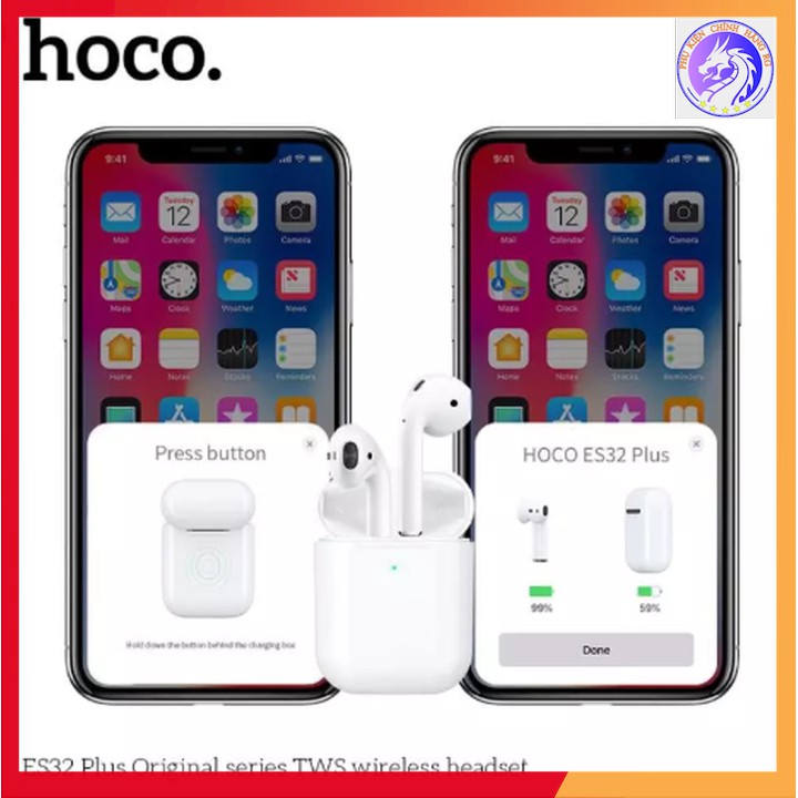 Tai Nghe Bluetooth V5.0 Hoco ES39 / ES32 Plus / Hoco EW02 & Lanex LEP-W12 - Âm Thanh Hay - Định Vị - Đổi Tên - BH 1 Năm