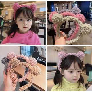 Băng đô cài tóc tai gấu dễ thương 🌸
